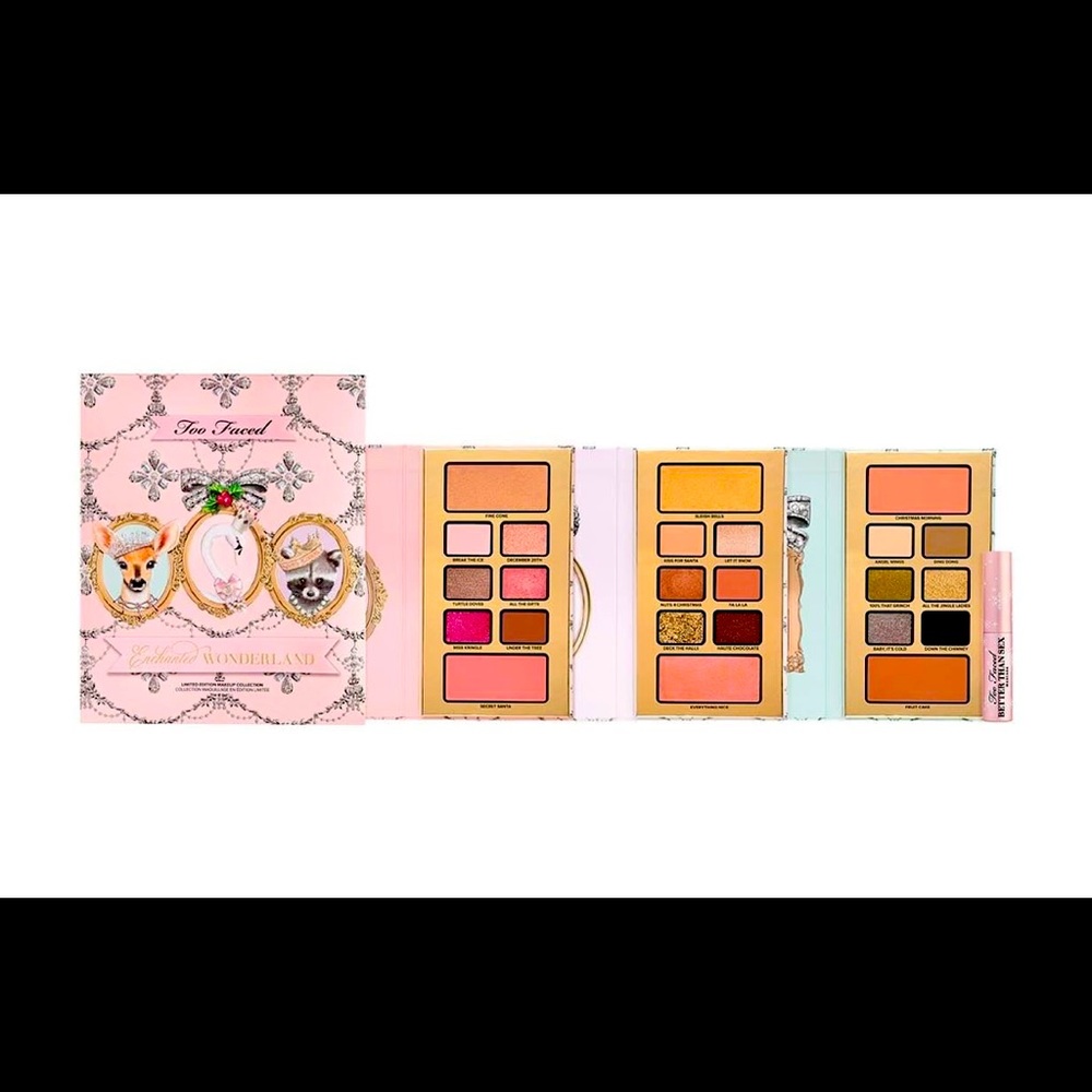 💋TOO FACED💋 NWT Enchanted Wonderland Limited Edition Makeup Collection